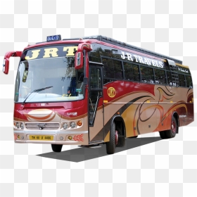 Tour Bus Service , Png Download - Jrt Travels, Transparent Png - travels bus png