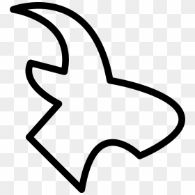 Flying Bird Outline Variant - Icon, HD Png Download - flying birds clipart png