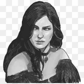 Yennefer Png Clipart - Yennefer Png, Transparent Png - fashion girl clipart png