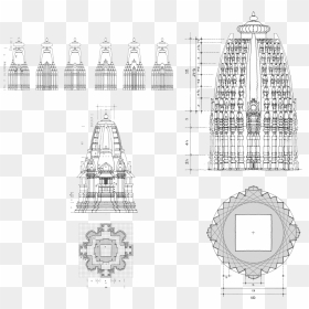 Design For Shree Kalyana Venkateshwara Temple, Venkatapura, - Adam Hardy Indian Temple Architecture, HD Png Download - venkateshwara png