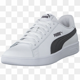 Puma Sneakers Smash V2, HD Png Download - puma white logo png