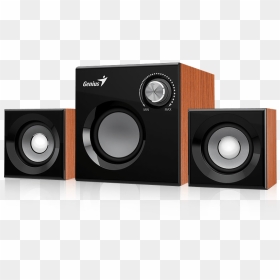 Genius Sw 2.1 370, HD Png Download - music speakers png