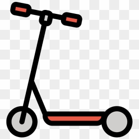 Kick Scooter Emoji Clipart - Scooter Emoji, HD Png Download - scooter clipart png