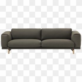 Muuto Rest Sofa , Png Download - Studio Couch, Transparent Png - single sofa png
