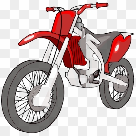 Cartoon, Bikes, Transportation, Bike, Motorcycle - Medios De Transporte Terrestre, HD Png Download - motorbikes png