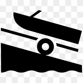 Boat On A Ramp - Slipway Icon, HD Png Download - ramp png