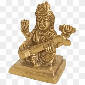 Bronze Sculpture, HD Png Download - sarswati png