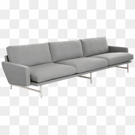 Lissoni Sofa Seater - Sofa 3 Osobowa Design, HD Png Download - white sofa png
