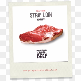 Beef Loin Strip Loin Boneless - Ribeye Lip Off, HD Png Download - loin png
