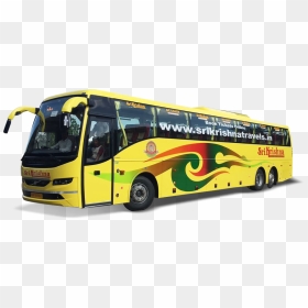 Online Bus Ticket Booking Shri Krishna Travels - Sri Krishna Travels, HD Png Download - travels bus png