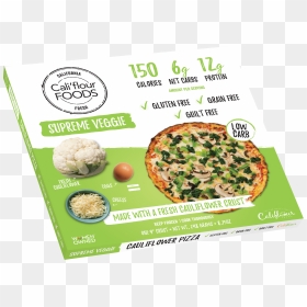 Califlour Foods, HD Png Download - veg pizza png