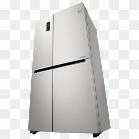 Lg 24 Cu - Refrigerator, HD Png Download - lg fridge png