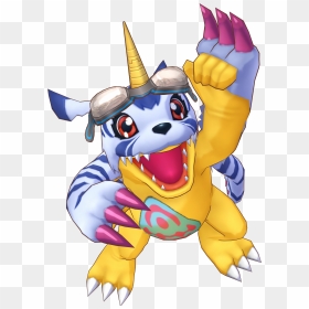 In September V Jump - Digimon Gabumon, HD Png Download - cloths png