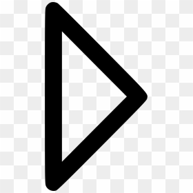 Drop Right - Play Icon Vector Png, Transparent Png - right png icon