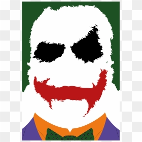 Vector Knight Illustration - Joker, HD Png Download - joker vector png