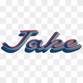 Jake 3d Letter Png Name - Graphic Design, Transparent Png - jake png