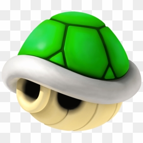 Mario Kart Turtle Shells - Super Mario Turtle Shell, HD Png Download - turtle shell png