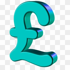 Light Blue Pound Sign Transparent Image - Transparent Background Pound Sign, HD Png Download - light blue background png