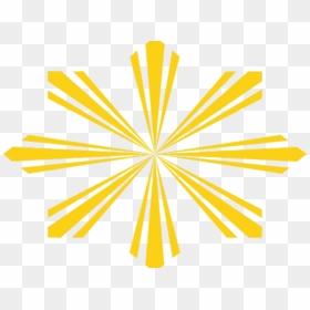 Transparent Yellow Sun Clipart - Three Star And A Sun Tattoo, HD Png Download - yellow rays png