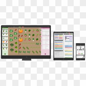 Farmbot Genesis Web App On Different Devices - Arduino Farmbot, HD Png Download - devices png