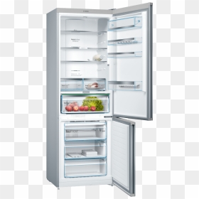 Bosch Kgn49xl30, HD Png Download - fridge top view png