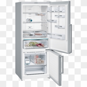 Siemens Kg76nai30m, HD Png Download - fridge top view png