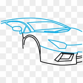 Easy Lamborghini Cartoon Drawing, HD Png Download - chota bheem team png
