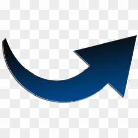 Curved Arrow Pointing Right Icon - Right Curved Arrow Png, Transparent Png - right png icon