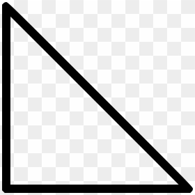 Right Angle Traingle Svg Png Icon Free Download - Right Angle Triangle Icon, Transparent Png - right png icon