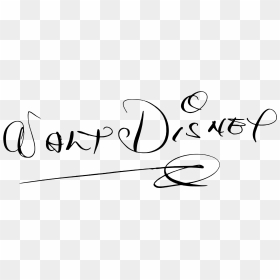 The Walt Disney Logo Was So Famous Walt Disney Had - Walt Disney Signature, HD Png Download - walt disney png