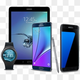 Mobile And Smart Devices - Samsung, HD Png Download - devices png