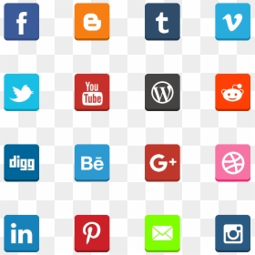 Free Flat 3d Social Buttons - Lmd Tools Components Delphi, HD Png Download - 3d web button png