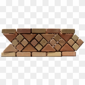 Decorative Mosaic Sheet Tile Borders Design Images - Chocolate, HD Png Download - traditional borders png