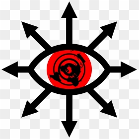 Transparent Insurgency Logo Png - Symbol Of Chaos, Png Download - direction arrow png
