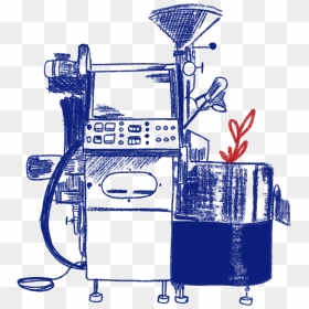 Untitled Artwork 25 - Machine Tool, HD Png Download - coffee seeds png