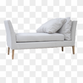 Modern Backless Sofa , Png Download - Backless Sofa, Transparent Png - white sofa png