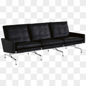 Pk31 3 Seater Black Elegance - 3 Seater Sofa, HD Png Download - white sofa png