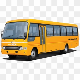 Eicher Skyline School Bus, HD Png Download - travels bus png
