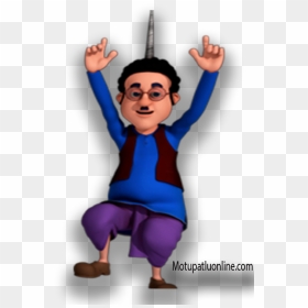 Motu Patlu Home Png, Transparent Png - chota bheem png birthday