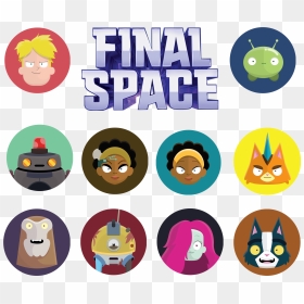 Final Space Avatars, HD Png Download - plex png