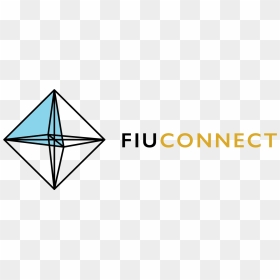 Fiu Connect Logo - Triangle, HD Png Download - fiu logo png