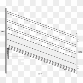Cattle Loading Ramp Measurements , Png Download - Cattle Loading Ramp Dimensions, Transparent Png - ramp png