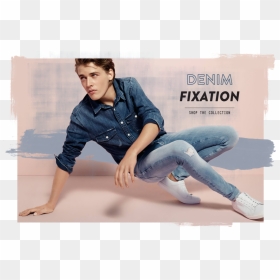 Denim-men, HD Png Download - jeans for men png