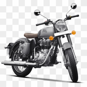 Royal Enfield Silver Classic 350, HD Png Download - royal enfield classic png
