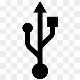 Usb Symbol - Usb Icon Png, Transparent Png - downloads icon png