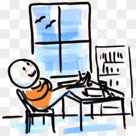 Transparent Productivity Clipart - Doing Nothing Png, Png Download - nothing png