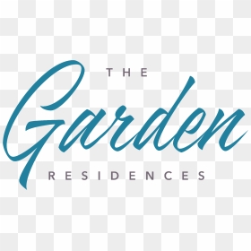 Garden Residences Logo, HD Png Download - garden background png