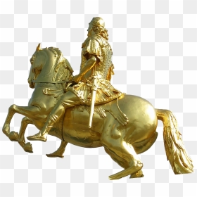 Dresden Golden Rider Clip Arts - Shivaji Maharaj Horse Riding Photo Png, Transparent Png - rider png