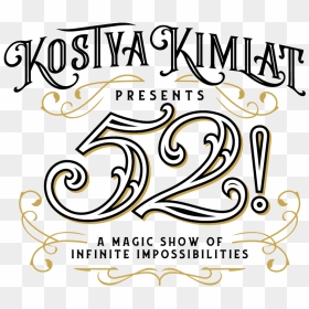 52 A Magic Show Of Infinite Impossibilities At Walt - Calligraphy, HD Png Download - walt disney png