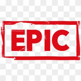 Epic Stamp Psd - Fail Stamp Png, Transparent Png - epic png